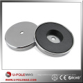 High quality magnetic assembly ferrite pot magnets